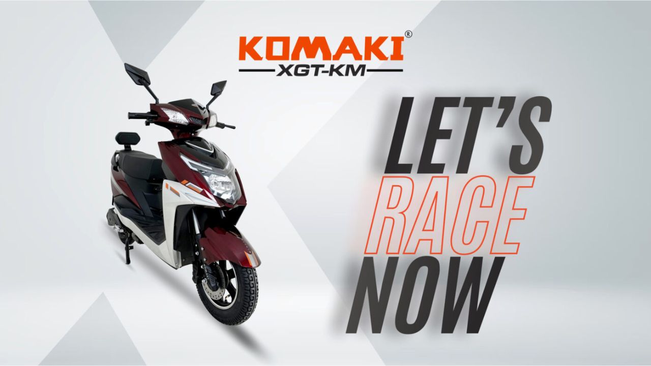Komaki introduces new battery technology for electric scooters, promises 220km range